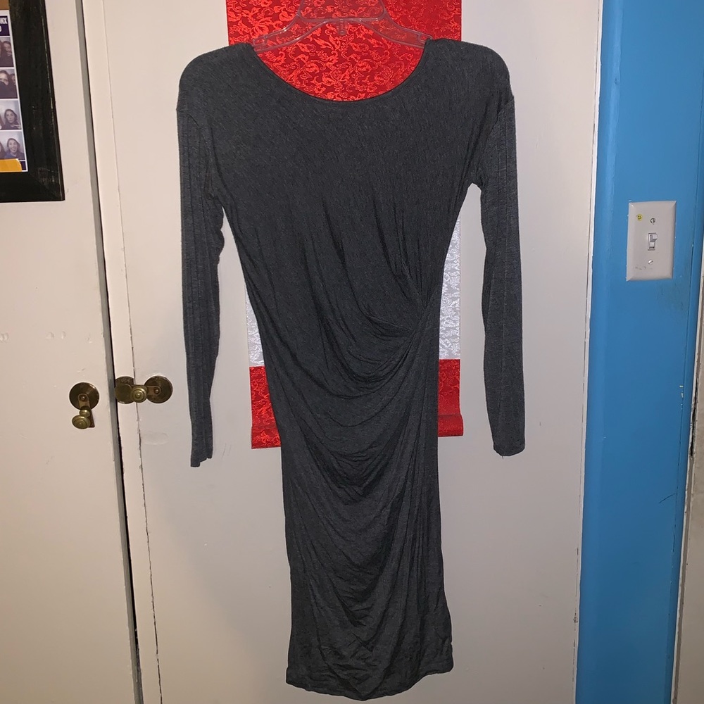 Gray Bodycon Dress